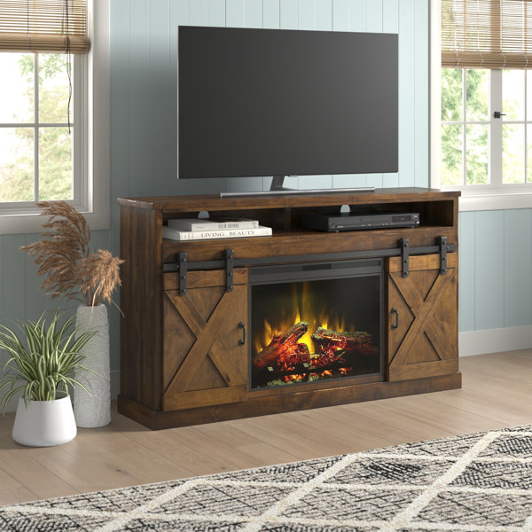 Sand & Stable Downton TV Stand for TVs up to 70" with Fireplace